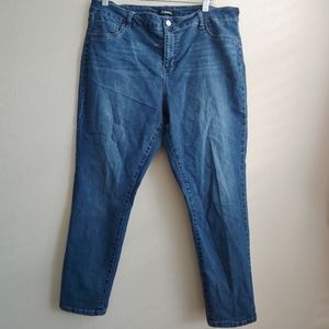 D.jeans 16P dark wash jeans